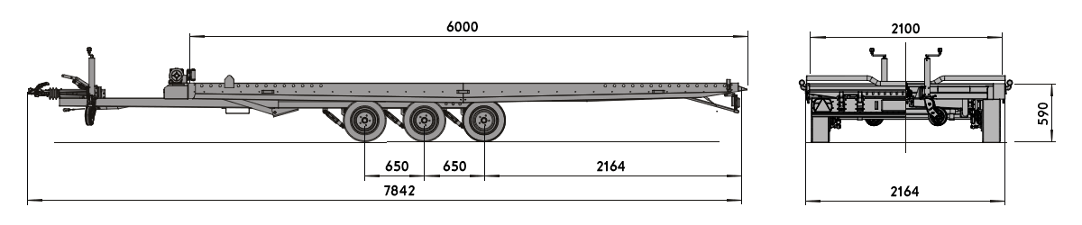 Vehicle transporter Formula 35.60 Premium